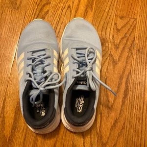 Adidas Ortholite tennis shoes light blue women’s size 6 1/2